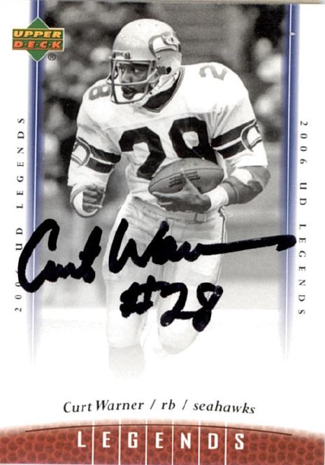 Curt Warner - Seattle Seahawks