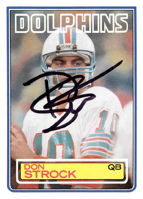 Don Strock - Miami Dolphins 
