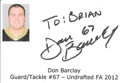 Don Barclay - Green Bay Packers