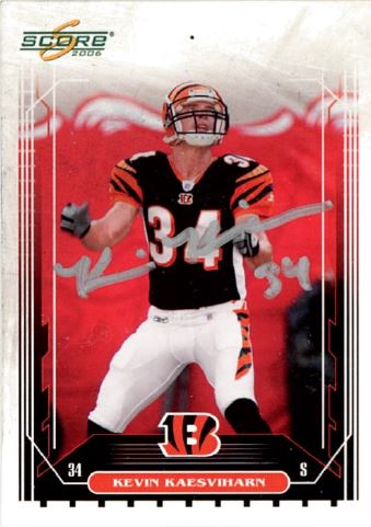 Kevin Kaesviharn - Cincinnati Bengals