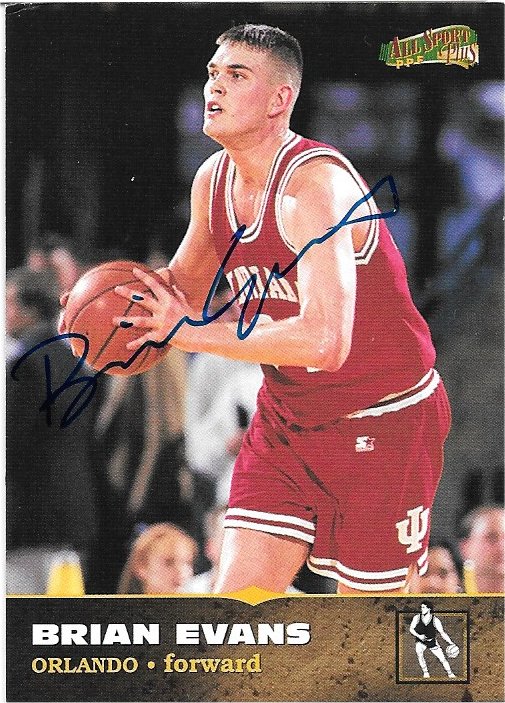 Brian Evans - NBA Indiana Pacers