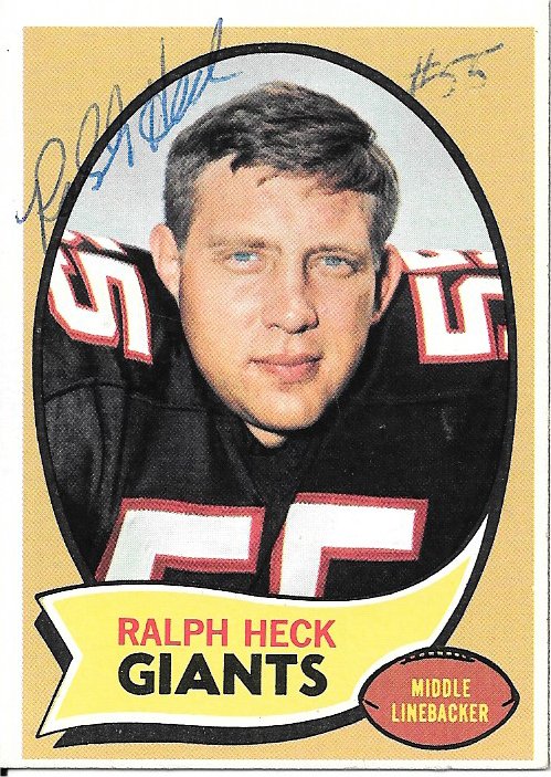 Ralph Heck - New York Giants
