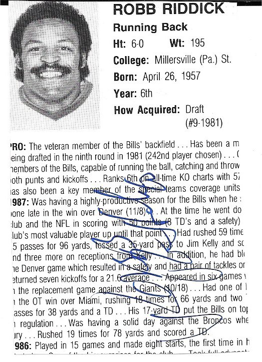 Robb Riddick - Buffalo Bills