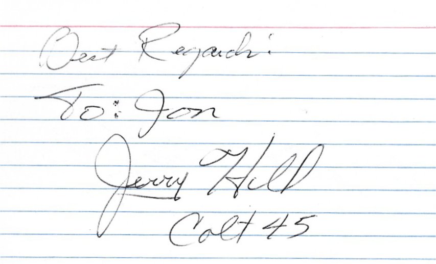 Jerry Hill - Baltimore Colts