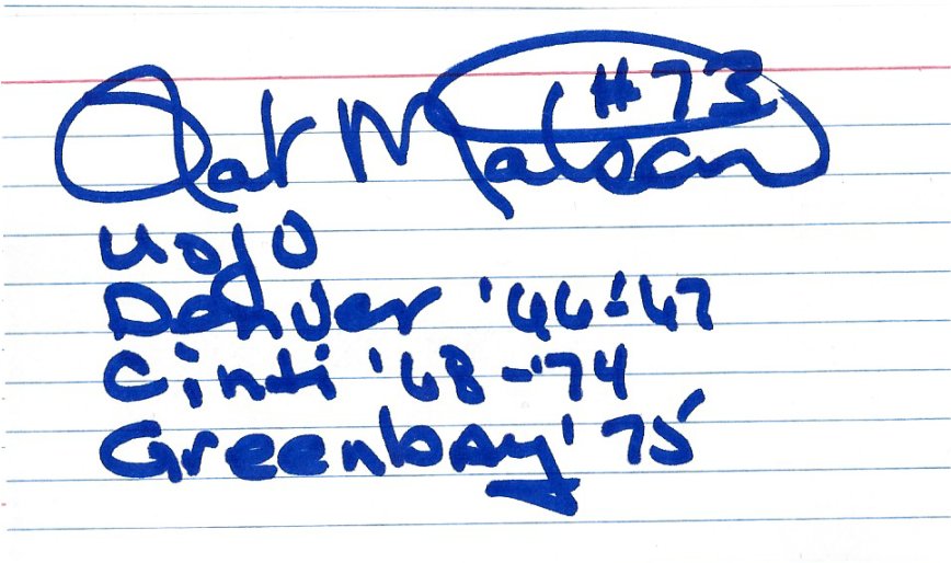 Patrick Matson - Denver Broncos