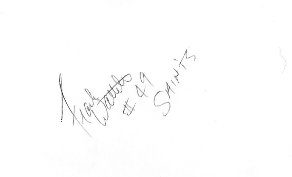 Frank Wattelet - New Orleans Saints