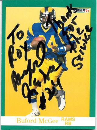 Buford McGee - Los Angeles Rams