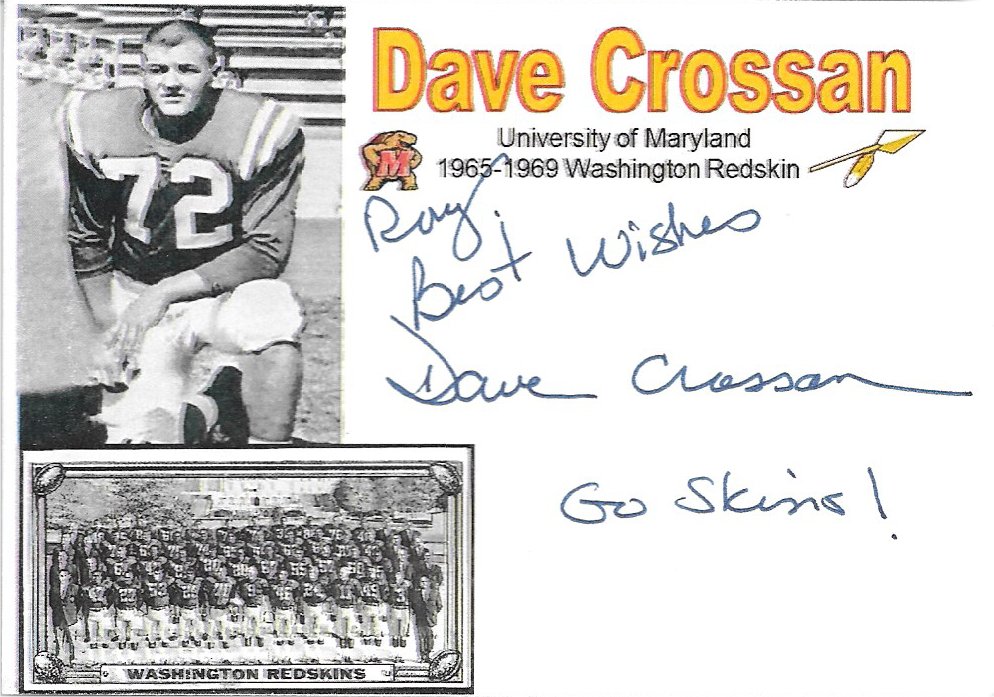 Dave Crossan - Washington Redskins