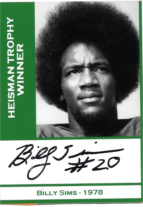 Billy Sims (Heisman) - Oklahoma Sooners