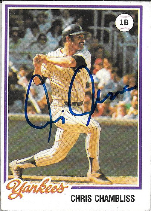 Chris Chambliss - MLB New York Yankees