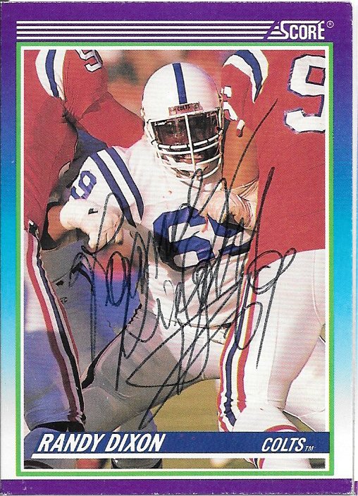Randy Dixon - Indianapolis Colts