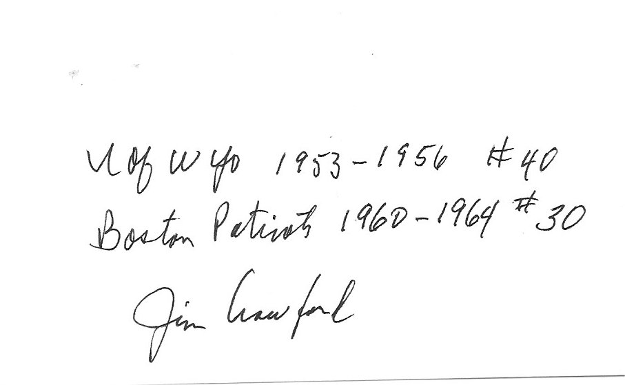 Jim Crawford - Boston Patriots