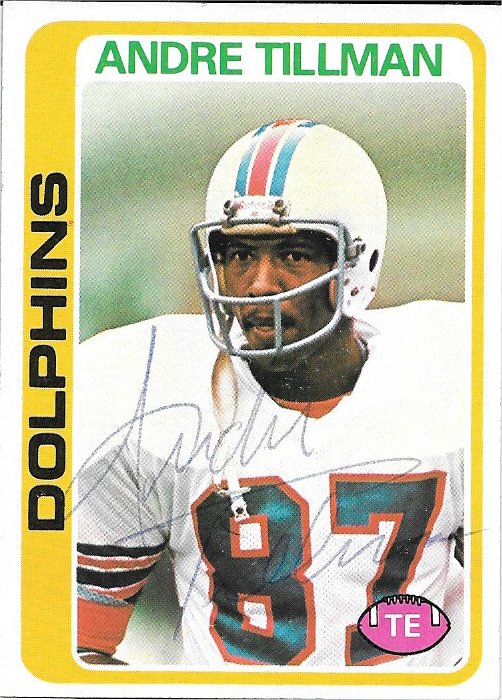 Andre Tillman - Miami Dolphins