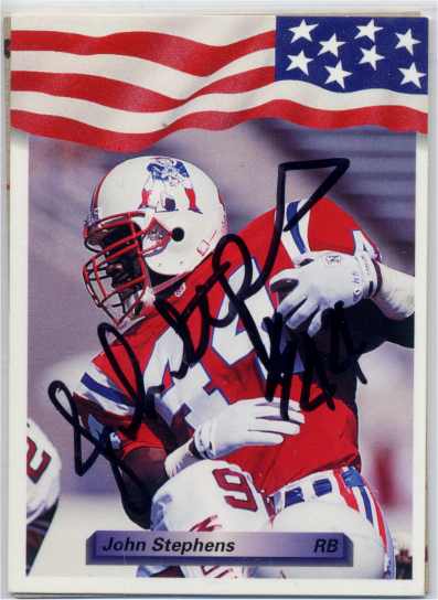 John Stephens - New England Patriots