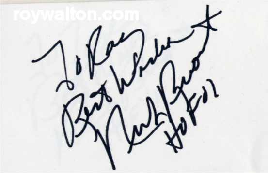 Nick Buoniconti HOF - Miami Dolphins