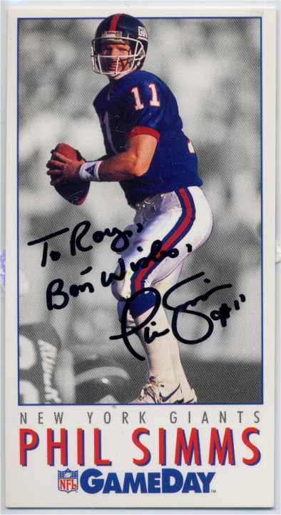 Phil Simms - New York Giants