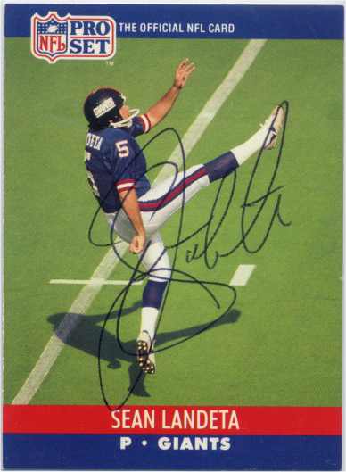 Sean Landeta - New York Giants