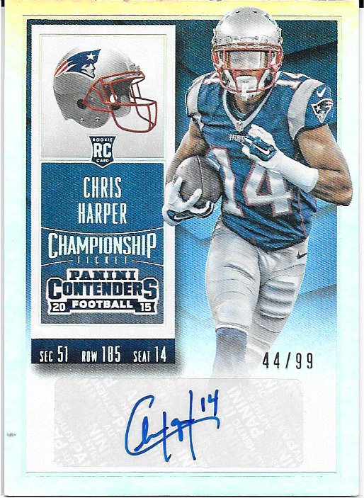 Chris Harper - New England Patriots