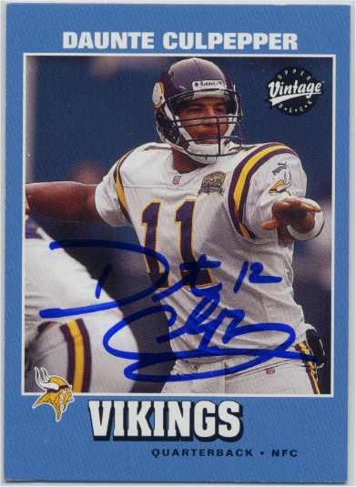 Daunte Culpepper - Minnesota Vikings