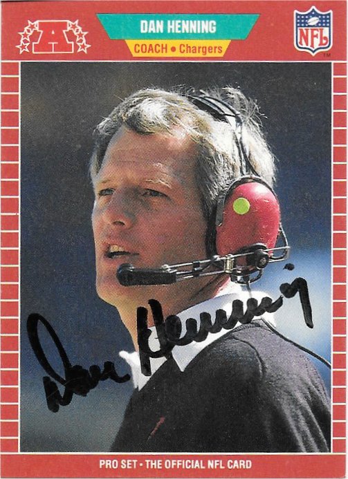 Dan Henning - San Diego Chargers