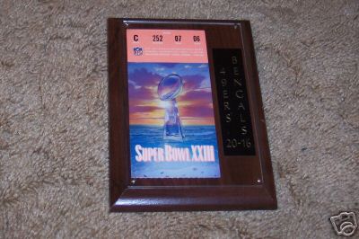 Ticket Stub - Super Bowl XXIII
