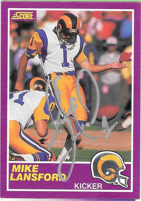 Mike Lansford - Los Angeles Rams