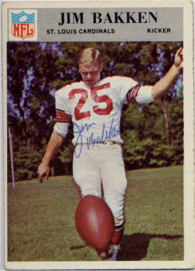 Jim Bakken - St Louis Cardinals
