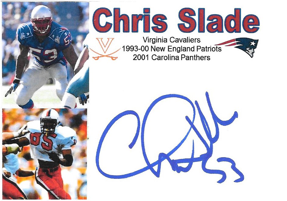 Chris Slade - New England Patriots