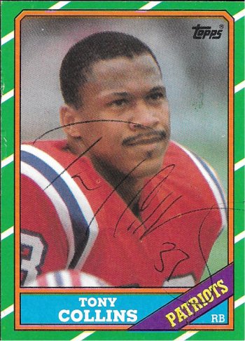Tony Collins - New England Patriots
