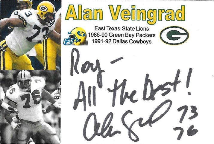 Alan Veingrad - Green Bay Packers