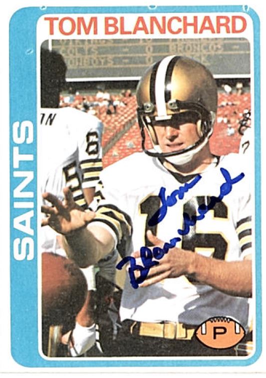 Tom Blanchard- New Orleans Saints
