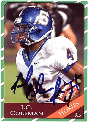 J.C. Coleman - Virginia Tech Hokies