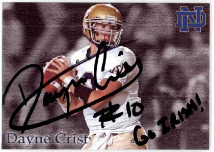 Dayne Crist - Notre Dame Fighting Irish