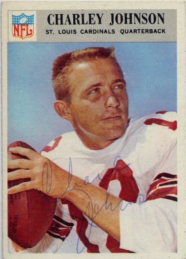 Charley Johnson - St Louis Cardinals