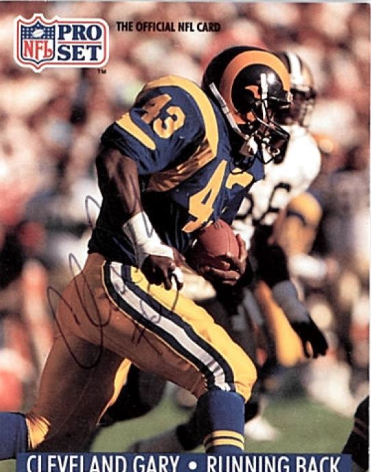 Cleveland Gary - Los Angeles Rams