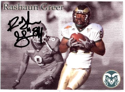 Rashaun Greer - Colorado State Rams
