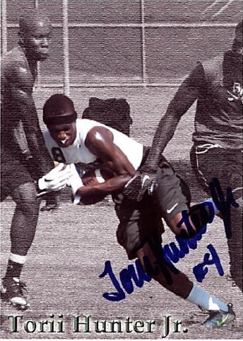 Torii Hunter Jr - Notre Dame Fighting Irish