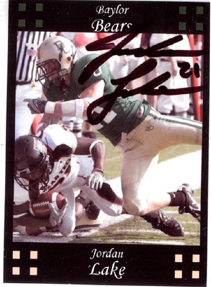 Jordan Lake  - Baylor Bears