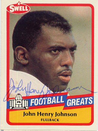 John~Henry Johnson HOF - Pittsburgh Steelers