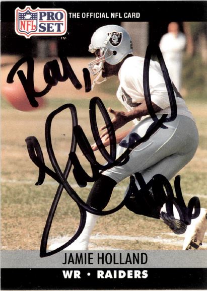 Jamie Holland - Oakland Raiders
