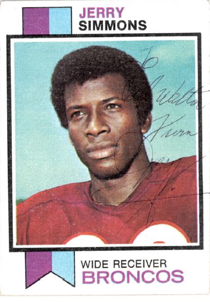 Jerry Simmons - Denver Broncos