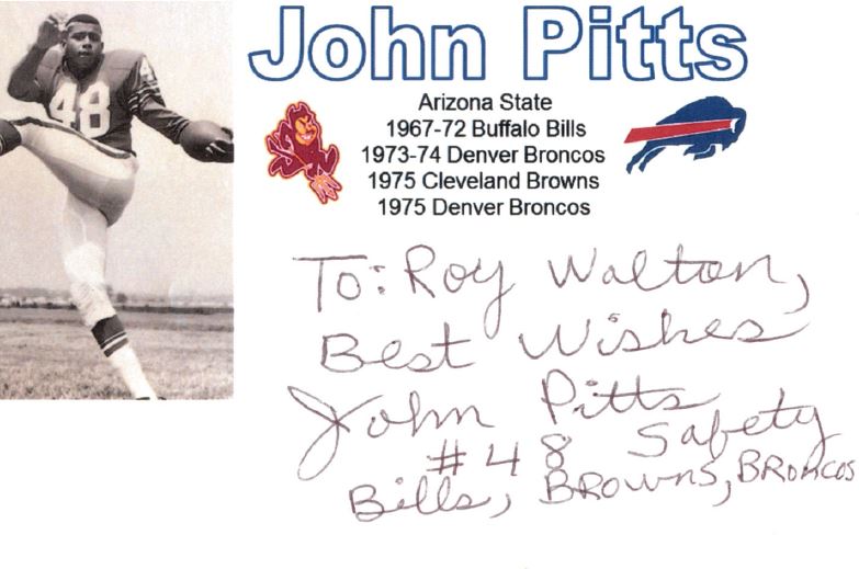 John Pitts - Buffalo Bills