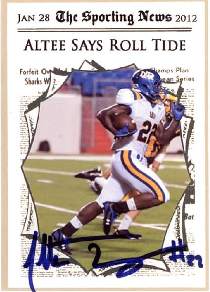 Altee Tenpenny - Alabama Crimson Tide