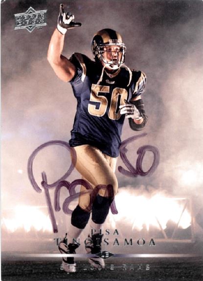 Pisa Tinoisamoa - St Louis Rams
