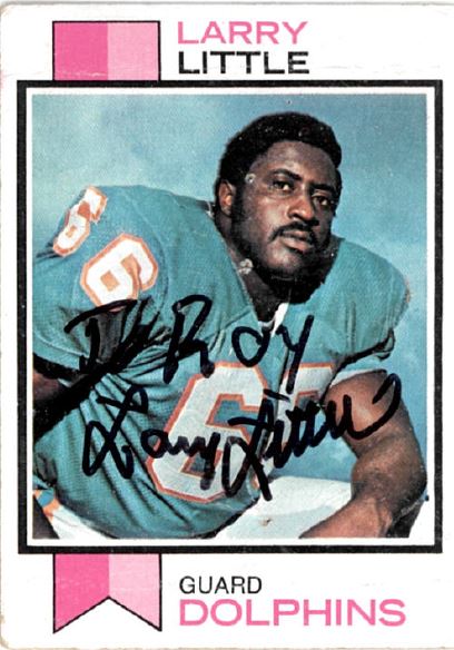 Larry Little (HOF) - Miami Dolphins