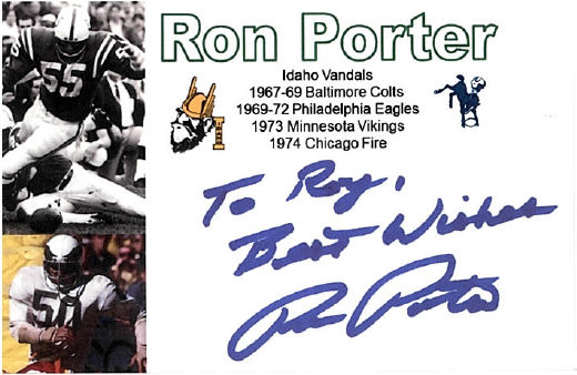 Ron Porter - Baltimore Colts