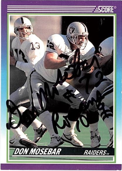 Don Mosebar - Oakland Raiders