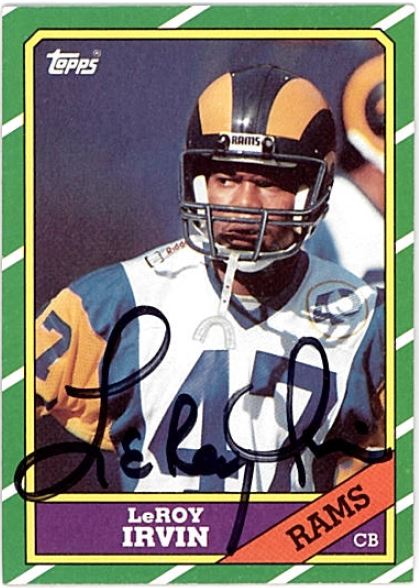 LeRoy Irvin - Los Angeles Rams