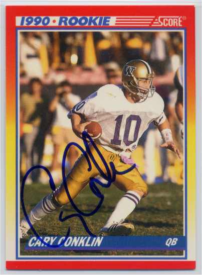 Cary Conklin - Washington Redskins