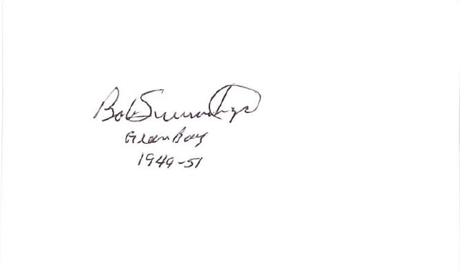 Bob Summerhays - Green Bay Packers